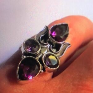 Amethyst 925 Sterling Silver Ring